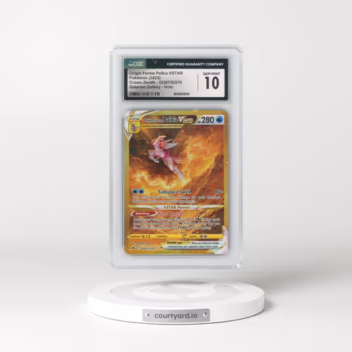 2022 Crown Zenith #GG67/GG70 Origin Forme Palkia VSTAR - Holo Secret (CGC 10 GEM MINT)
