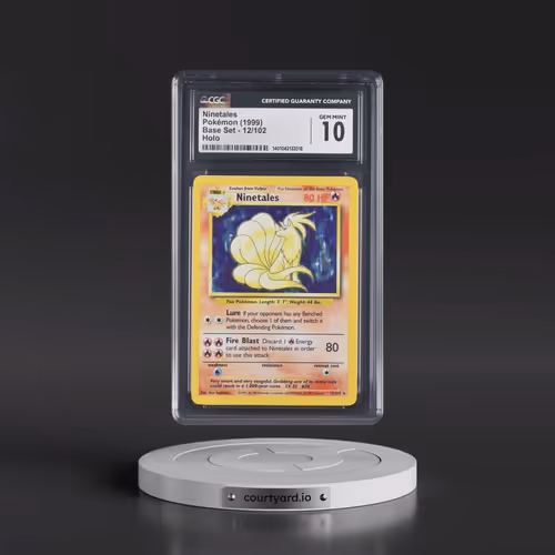 1999 Base Set #12/102 Ninetales - Holo (CGC 10 GEM MINT)