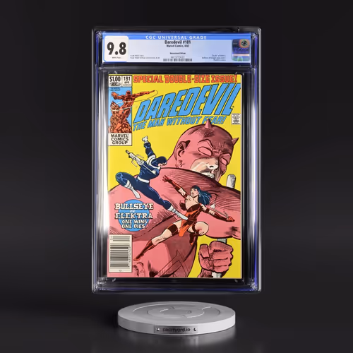 Daredevil #181 CGC 9.8 White Pages (Marvel Comics, 4/82) - Newsstand Edition