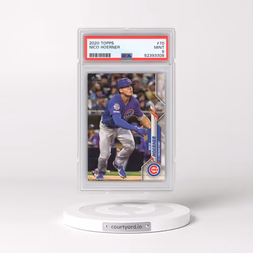2020 Topps #70 Nico Hoerner (PSA 9 MINT)