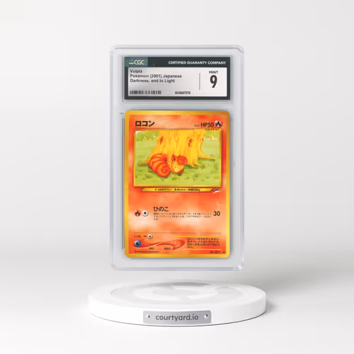 2001 Darkness, and to Light Vulpix (CGC 9 MINT)