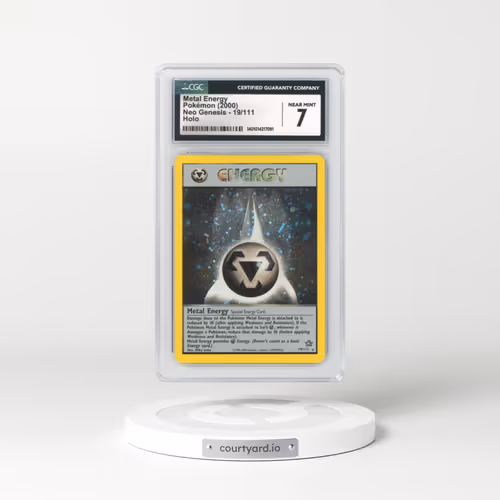 2000 Neo Genesis #19 Metal Energy - Holo (CGC 7 NM)