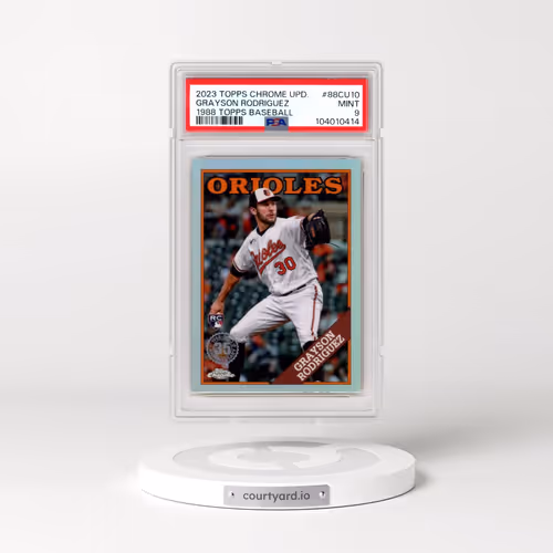 2023 Topps Chrome Update 1988 Topps Baseball #88CU10 Grayson Rodriguez (PSA 9 MINT)