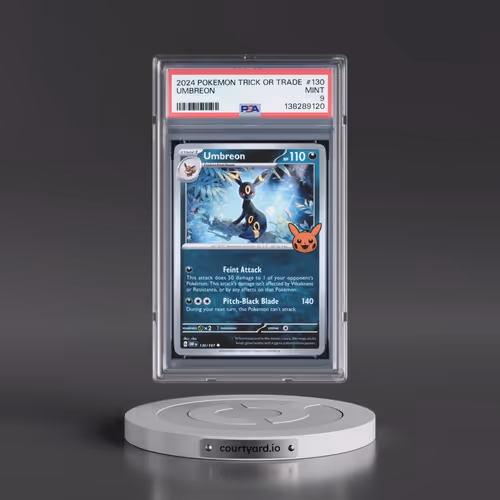 2024 Pokémon Trick or Trade #130 Umbreon (PSA 9 MINT)