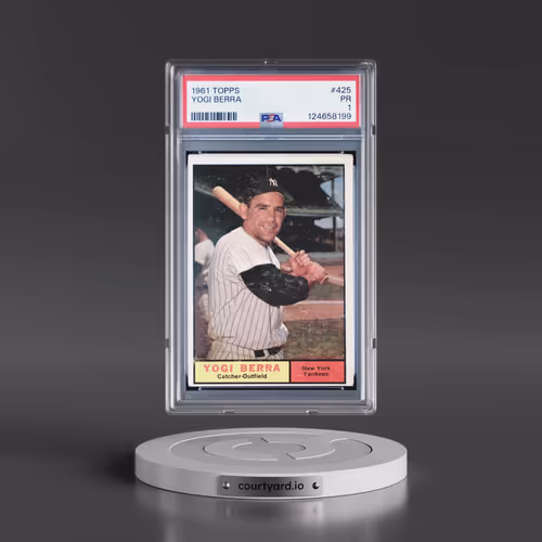 1961 Topps #425 Yogi Berra (PSA 1 PR)