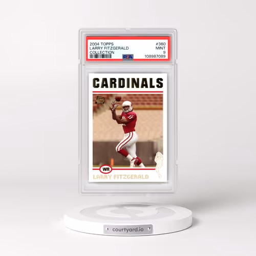 2004 Topps #360 Larry Fitzgerald - Collection (PSA 9 MINT)