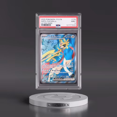 2025 Pokémon Jtg EN-Journey Together #176 Hop's Zacian EX - Holo Ultra Rare (PSA 9 MINT)