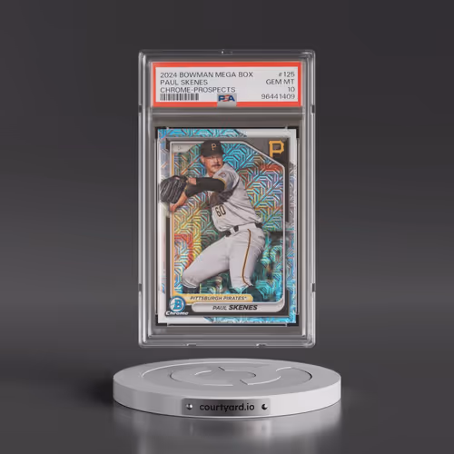 2024 Bowman Mega Box Chrome Prospects #125 Paul Skenes (PSA 10 GEM MINT)