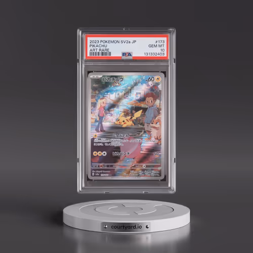 2023 Pokémon Sv2a-Pokemon 151 #173 Pikachu - Art Rare (PSA 10 GEM MINT)