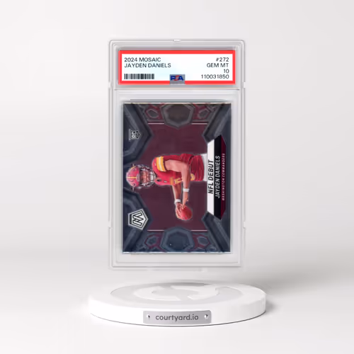 2024 Panini Mosaic #272 Jayden Daniels (PSA 10 GEM MINT)