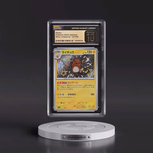 2023 Pokémon Sv4a-Shiny Treasure EX #237 Raichu - S (CGC 10 PRISTINE)