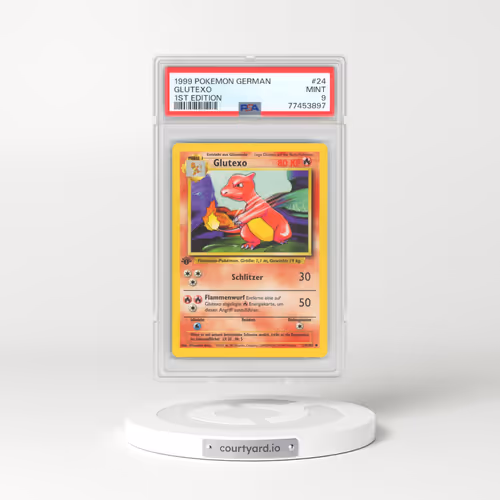 1999 German Base Set #24 Charmeleon - 1st Edition (PSA 9 MINT)
