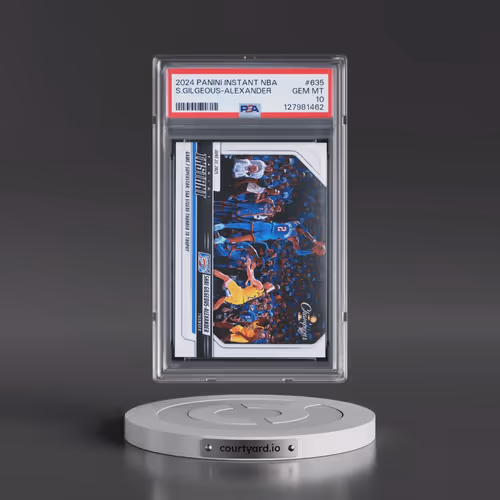 2024 Panini Instant NBA #635 Shai Gilgeous-Alexander (PSA 10 GEM MINT)