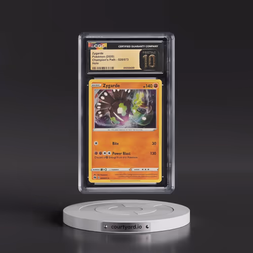 2020 Champion's Path #028/073 Zygarde - Holo (CGC 10 PRISTINE)