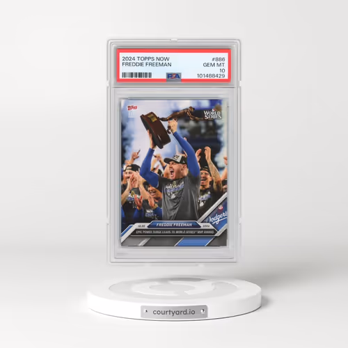 2024 Topps Now #886 Freddie Freeman (PSA 10 GEM MINT)
