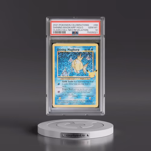 2021 Pokémon Celebrations Classic Collection #66 Shining Magikarp - Holo Holo (PSA 10 GEM MINT)