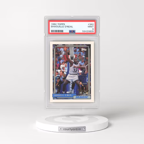 1992 Topps #362 Shaquille O'Neal (PSA 9 MINT)