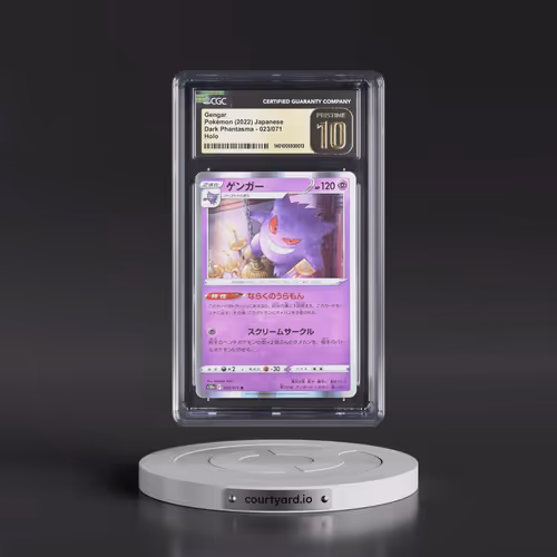 2021 Dark Phantasma #023/071 Gengar - Holo (CGC 10 PRISTINE)