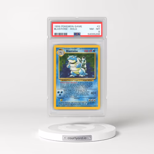 1999 Pokémon Game #2 Blastoise - Holo (PSA 8 NM-MT)