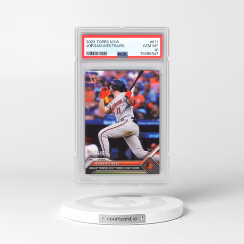 2023 Topps Now #611 Jordan Westburg (PSA 10 GEM MINT)