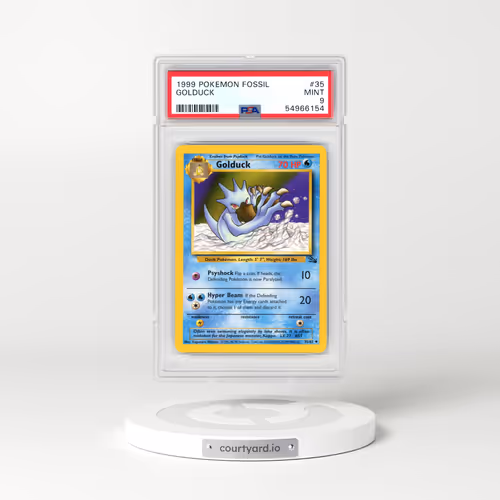 1999 Pokémon Fossil #35 Golduck (PSA 9 MINT)