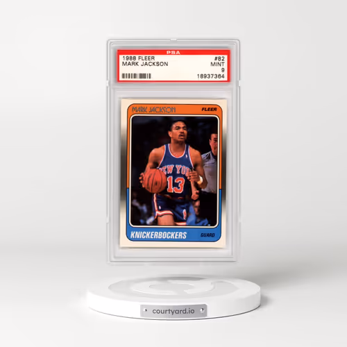1988 Fleer #82 Mark Jackson (PSA 9 MINT)