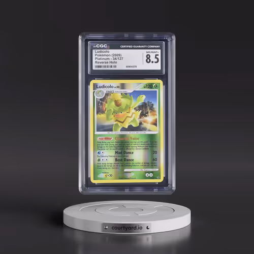 2009 Platinum #34/127 Ludicolo - Reverse Holo (CGC 8.5 NM-MT+)