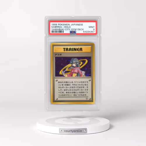 1999 Pokémon Yamabuki City Gym Deck Sabrina - Holo (PSA 9 MINT)