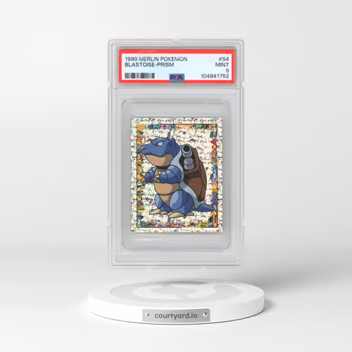 1999 Merlin Pokémon #S4 Blastoise-Prism (PSA 9 MINT)