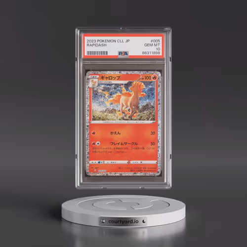 2023 Pokémon Cll-Trading Card Game Classic Charizard & HO-Oh EX Deck #005 Rapidash (PSA 10 GEM MINT)