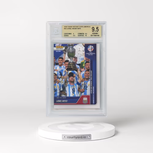 2024 Panini Instant Copa America #43 Lionel Messi/12674 (BGS 9.5 GEM MINT)