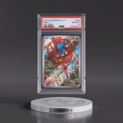 2025 Pokémon M1l-Mega Brave #068 Riolu - Art Rare (PSA 10 GEM MINT)