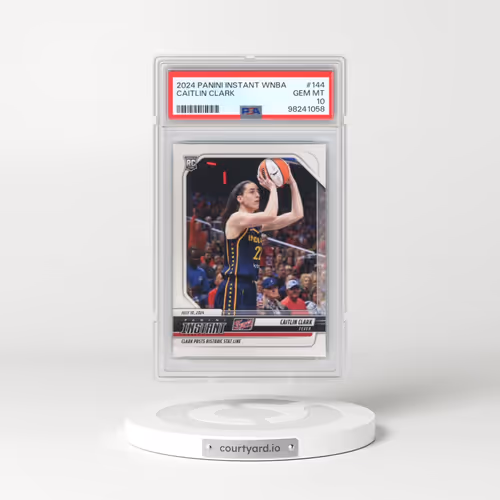 2024 Panini Instant WNBA #144 Caitlin Clark (PSA 10 GEM MINT)
