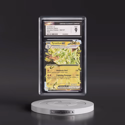 2023 Obsidian Flames - OBF EN #066/197 Tyranitar ex - Holo (CGC 9 MINT)