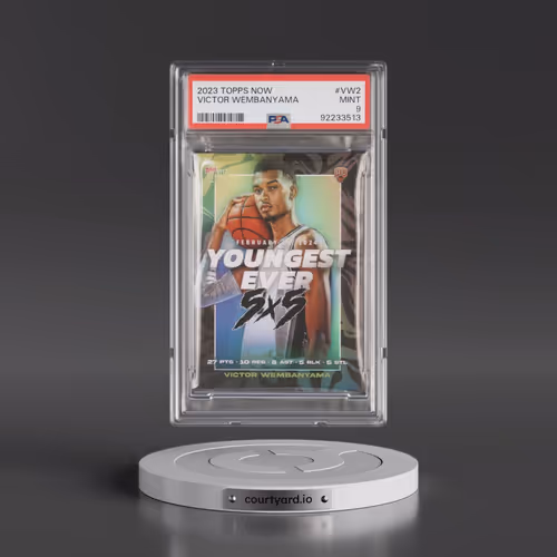 2023 Topps Now #VW2 Victor Wembanyama (PSA 9 MINT)