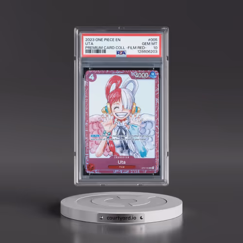 2023 One Piece Premium Card Collection -One Piece Film Red #005 Uta (PSA 10 GEM MINT)