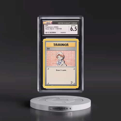 2000 Base Set 2 #118/130 Bill (CGC 6.5 EX-NM+)