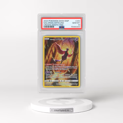 2023 Pokémon Swsh Black Star Promo #282 Galarian Articuno - Crown Zenith Tins (PSA 10 GEM MINT)