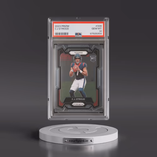 2023 Panini Prizm #339 CJ Stroud (PSA 10 GEM MINT)