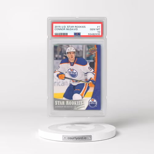 2015 Upper Deck Star Rookies #1 Connor McDavid (PSA 10 GEM MINT)