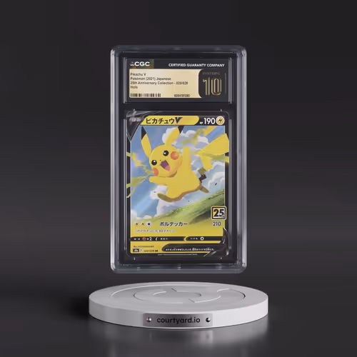 2021 Pokémon 25th Anniversary Collection #020 Pikachu V - Holo (CGC 10 PRISTINE)