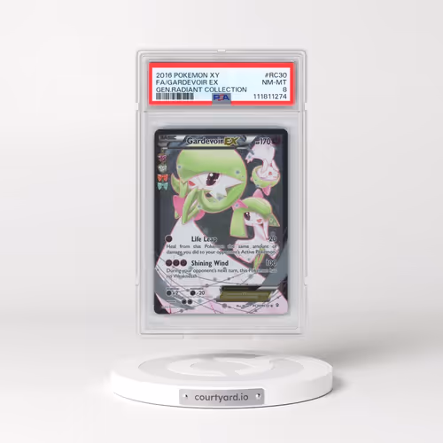 2016 Pokémon XY Generations Radiant Collection #RC30 Gardevoir EX - Holo Full Art (PSA 8 NM-MT)