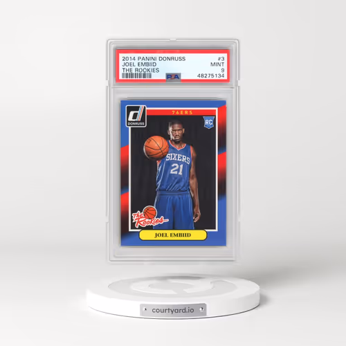 2014 Panini Donruss the Rookies #3 Joel Embiid (PSA 9 MINT)