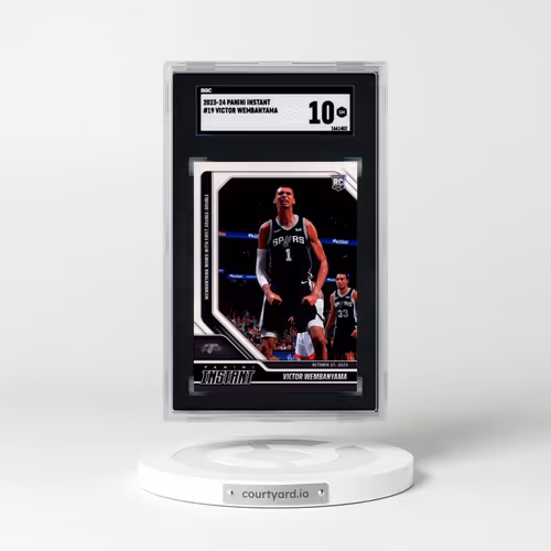 2023 Panini Instant #19 Victor Wembanyama (SGC 10 GEM MINT)