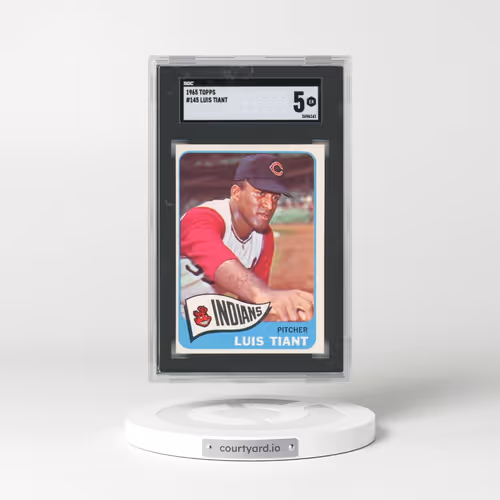1965 Topps #145 Luis Tiant (SGC 5 EX)