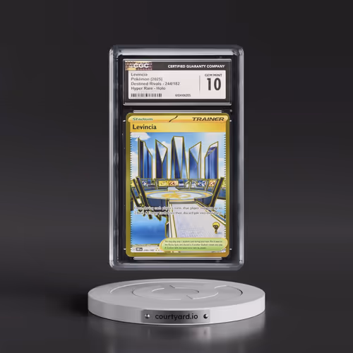 2025 Pokémon Dri EN-Destined Rivals #244 Levincia - Hyper Rare (CGC 10 GEM MINT)