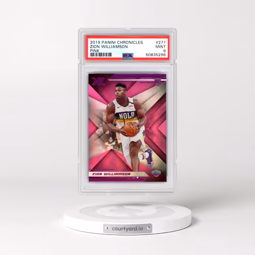 2019 Panini Chronicles #271 Zion Williamson - Pink (PSA 9 MINT)