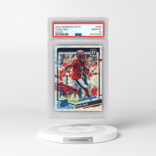 2023 Panini Donruss Optic #245 Tank Dell - Wave (PSA 10 GEM MINT)