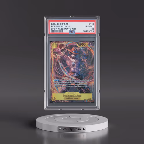 2024 One Piece 500 Years in the Future #119 Portgas D. Ace - Alternate Art (PSA 10 GEM MINT)