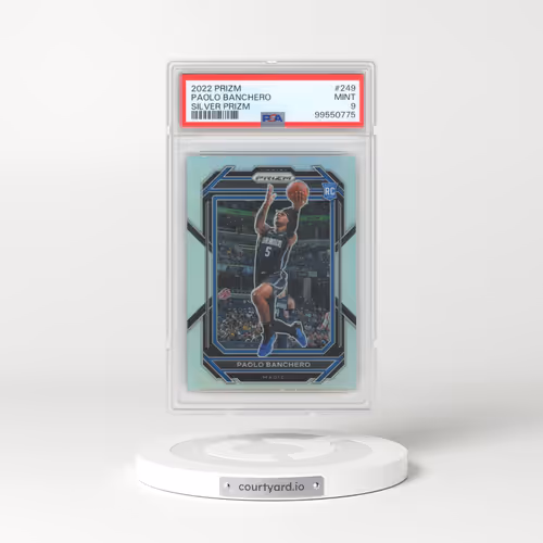 2022 Panini Prizm #249 Paolo Banchero - Silver Prizm (PSA 9 MINT)